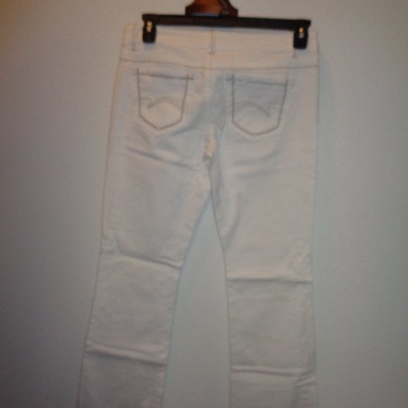 VANILLA Star White Jeans Size 11 - Picture 4 of 10